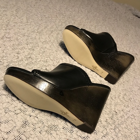 NWOT Cole Haan slide on wedges heels - Picture 7 of 7